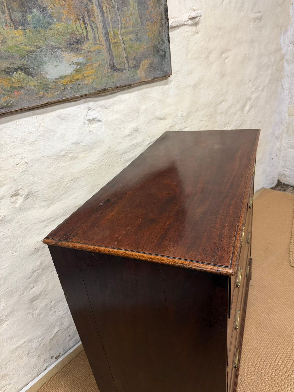 Antique Mahogany Chest of Drawers ca 1840 LM 252