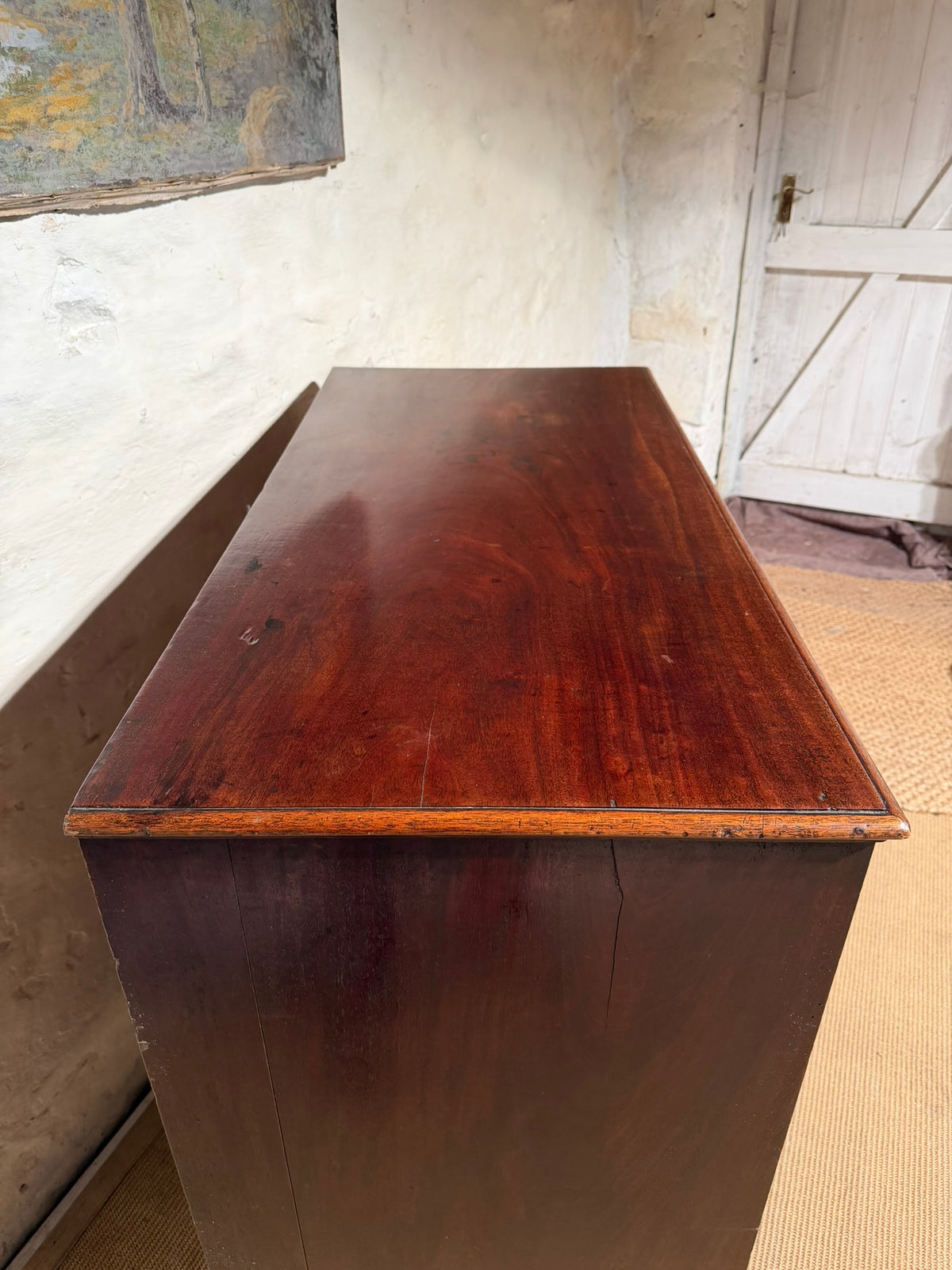 Antique Mahogany Chest of Drawers ca 1840 LM 252