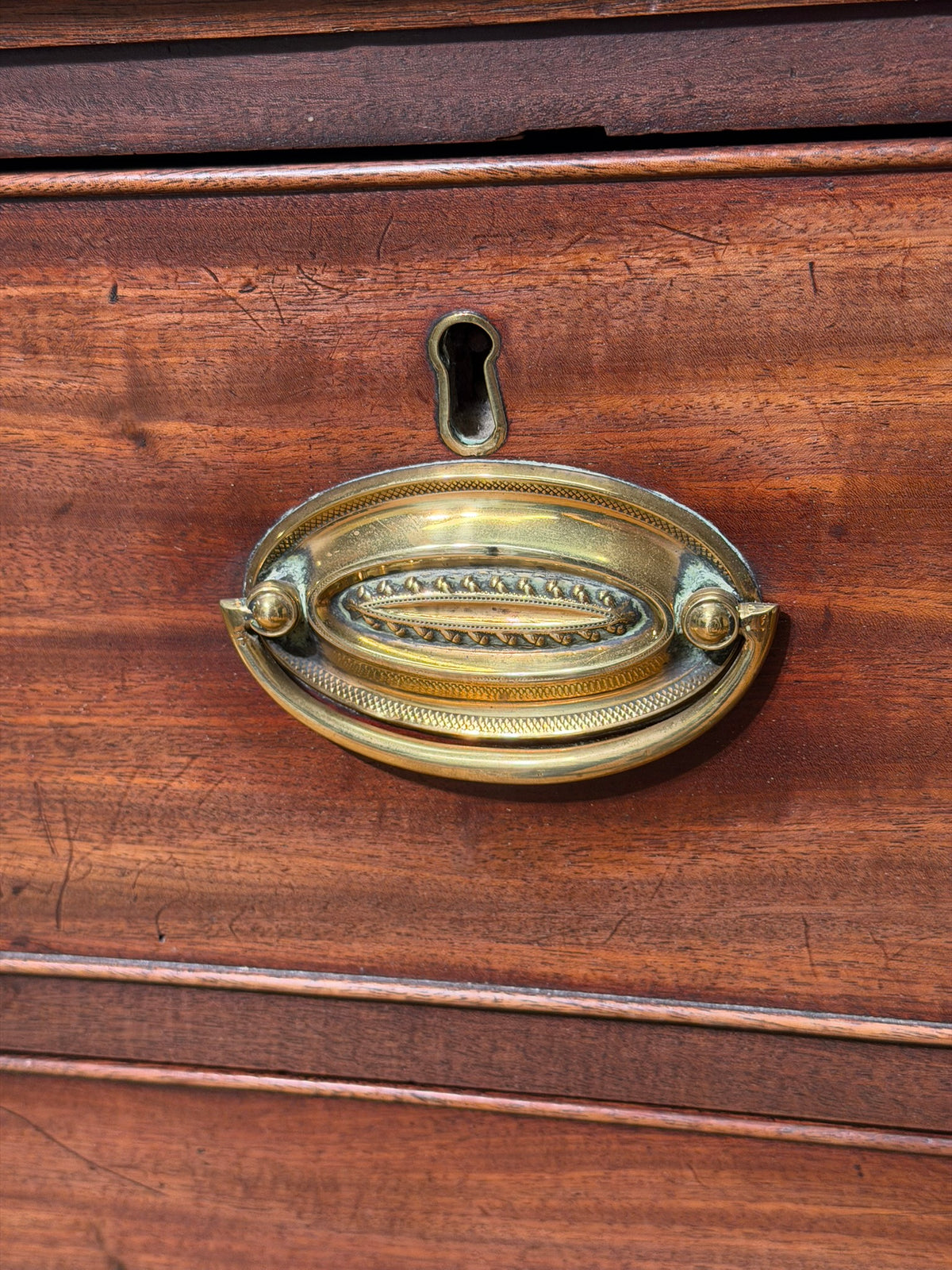Antique Mahogany Chest of Drawers ca 1840 LM 252