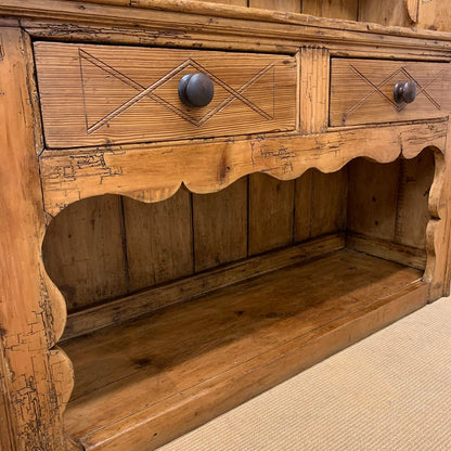 Irish Antique  Pine  Dresser