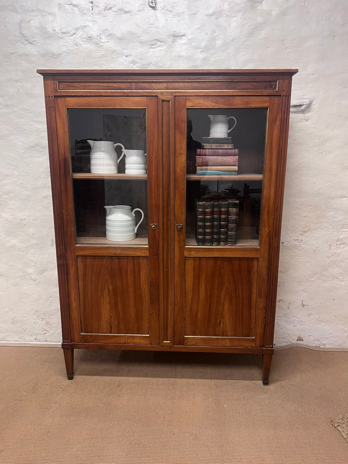 French Mahogany Bookcase