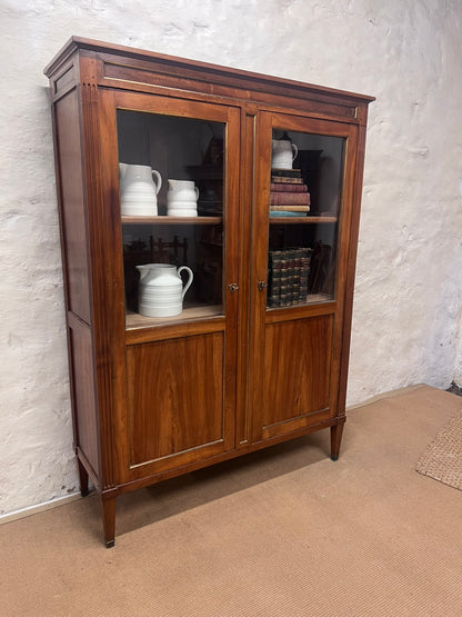 French Mahogany Bookcase