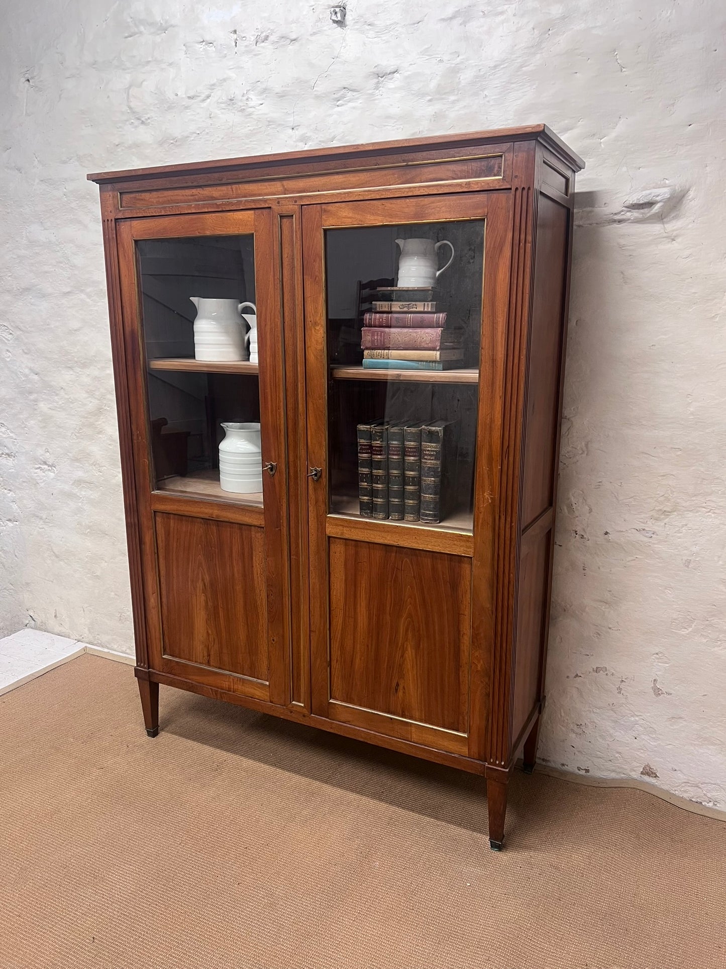 French Mahogany Bookcase