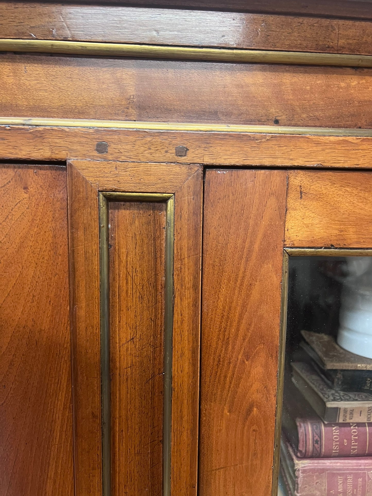 French Mahogany Bookcase