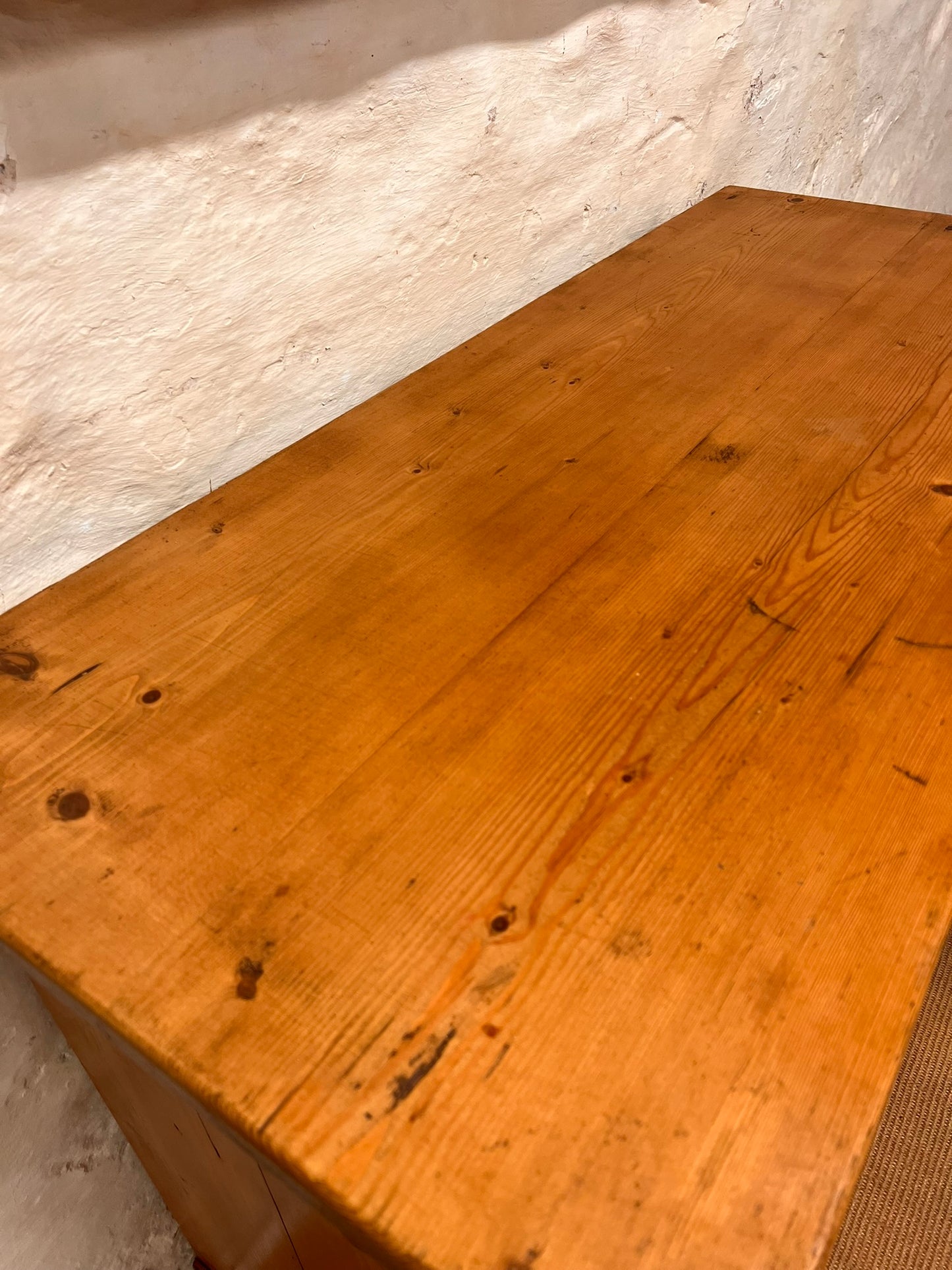 Antique 2 Door Pine Cupboard