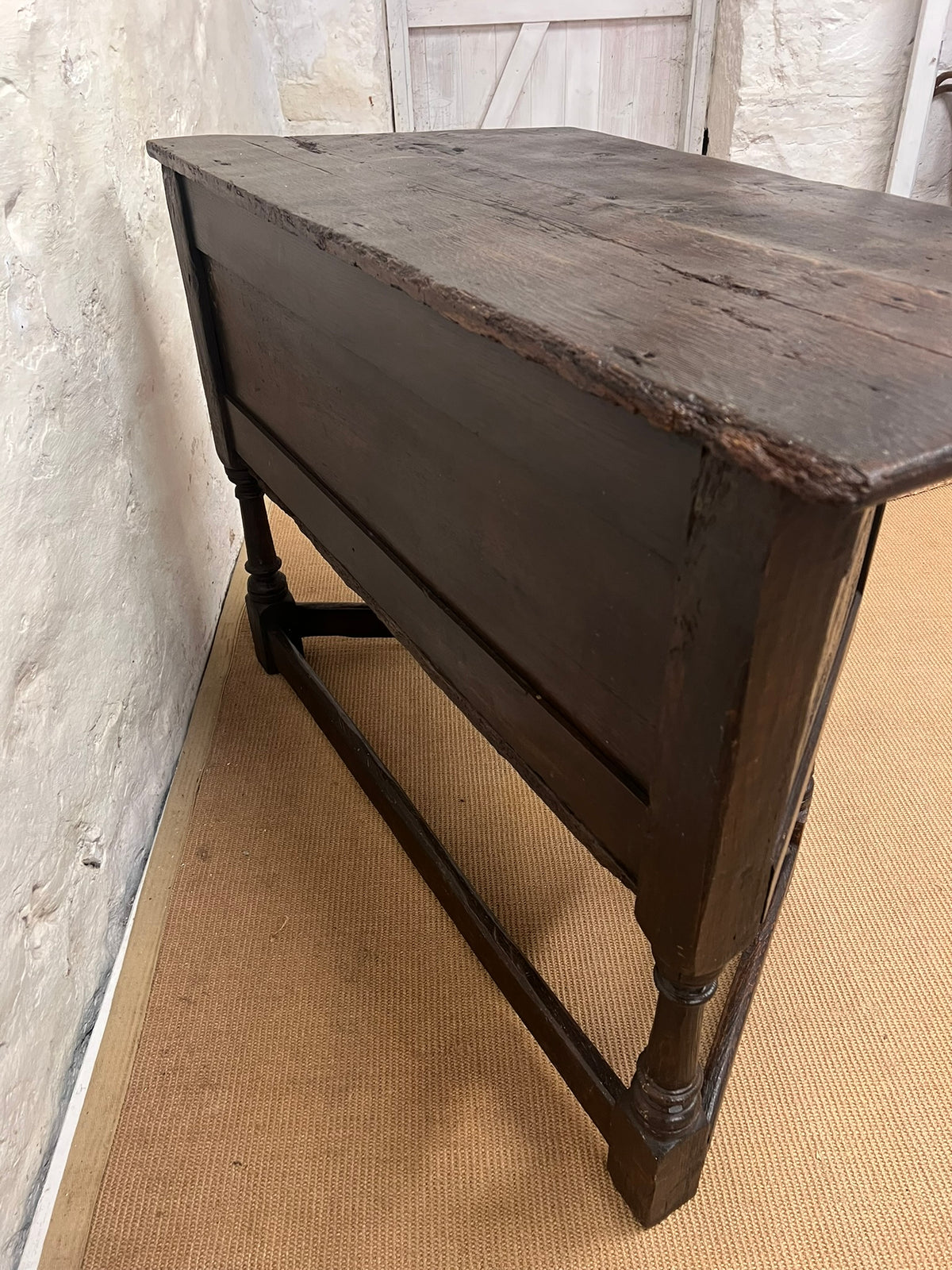 French Antique Carved Oak Cupboard Ca 1820 RM 248