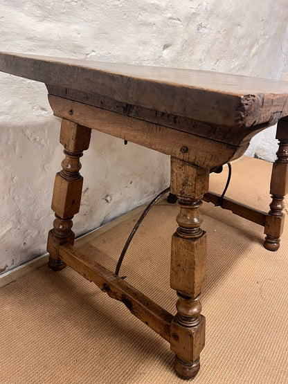 Early Spanish Chestnut Desk / Table RM 250