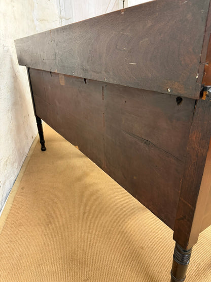 Antique Irish Mahogany Sideboard