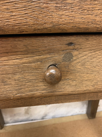 Chunky Oak Table