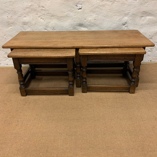 Oak Nest of Tables