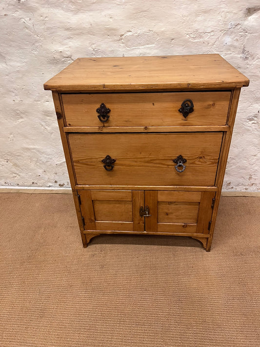 Antique Pine Cabinet-RM 264