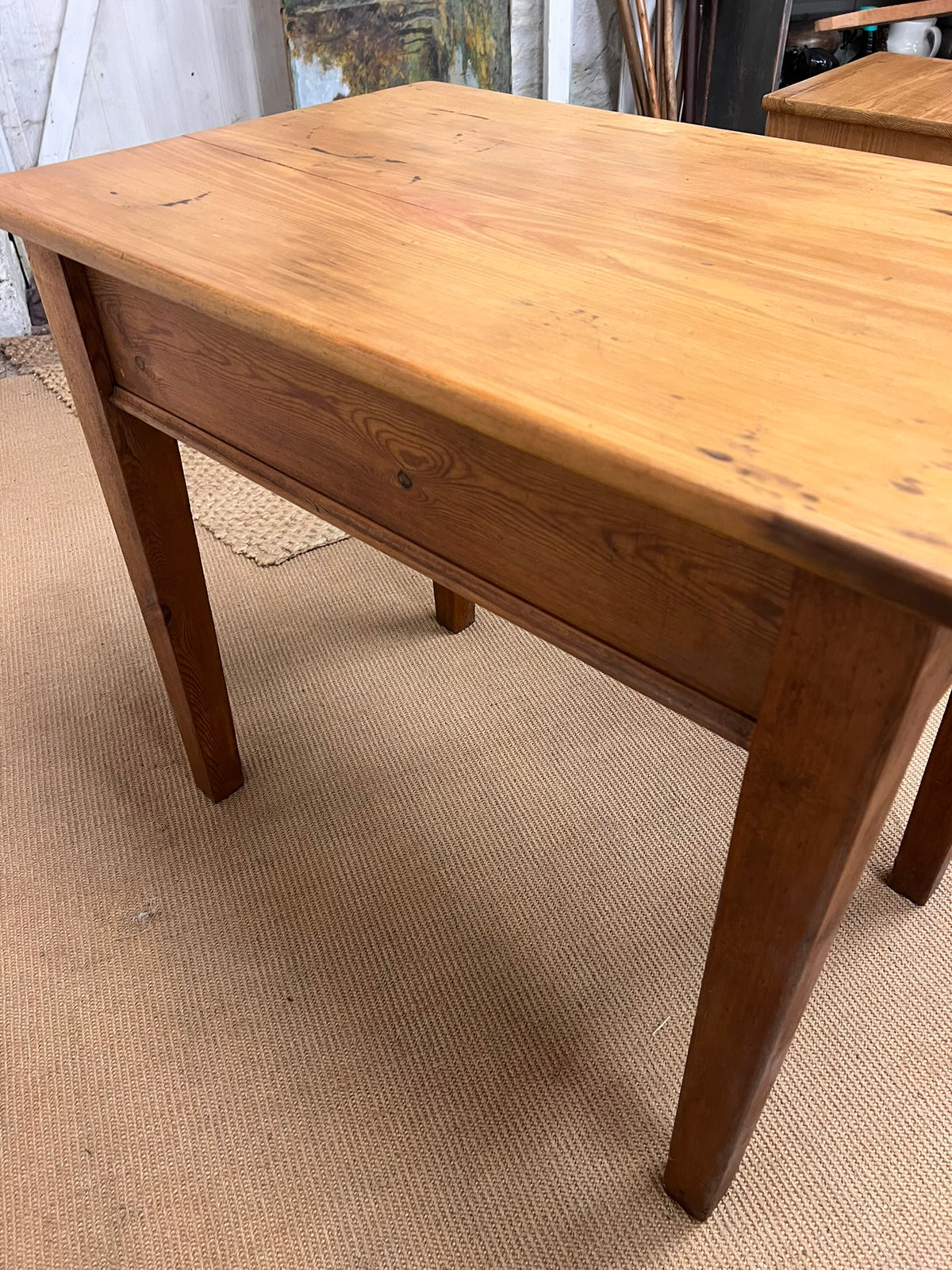 Antique Pine Table-RM 266