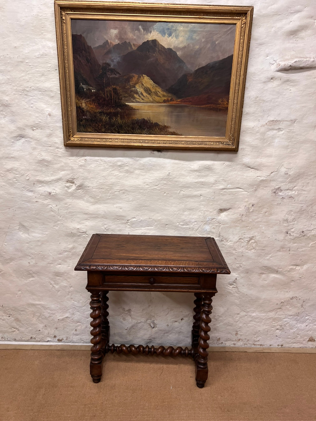 Oak Side Table-RM 274