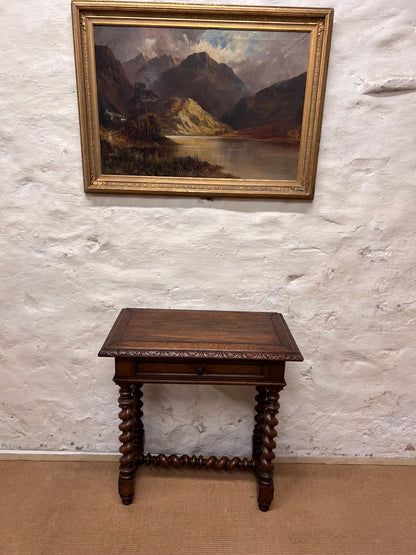Oak Side Table-RM 274
