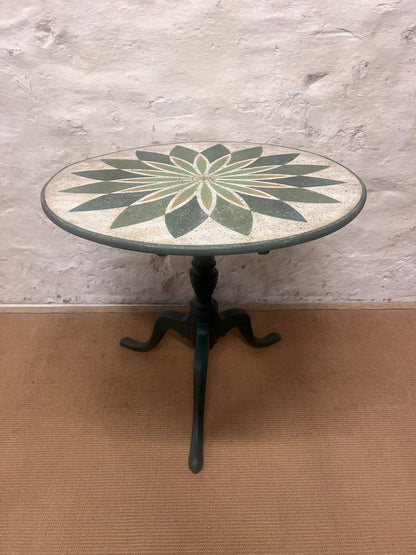 Antique Tilt Top Table-RM 294