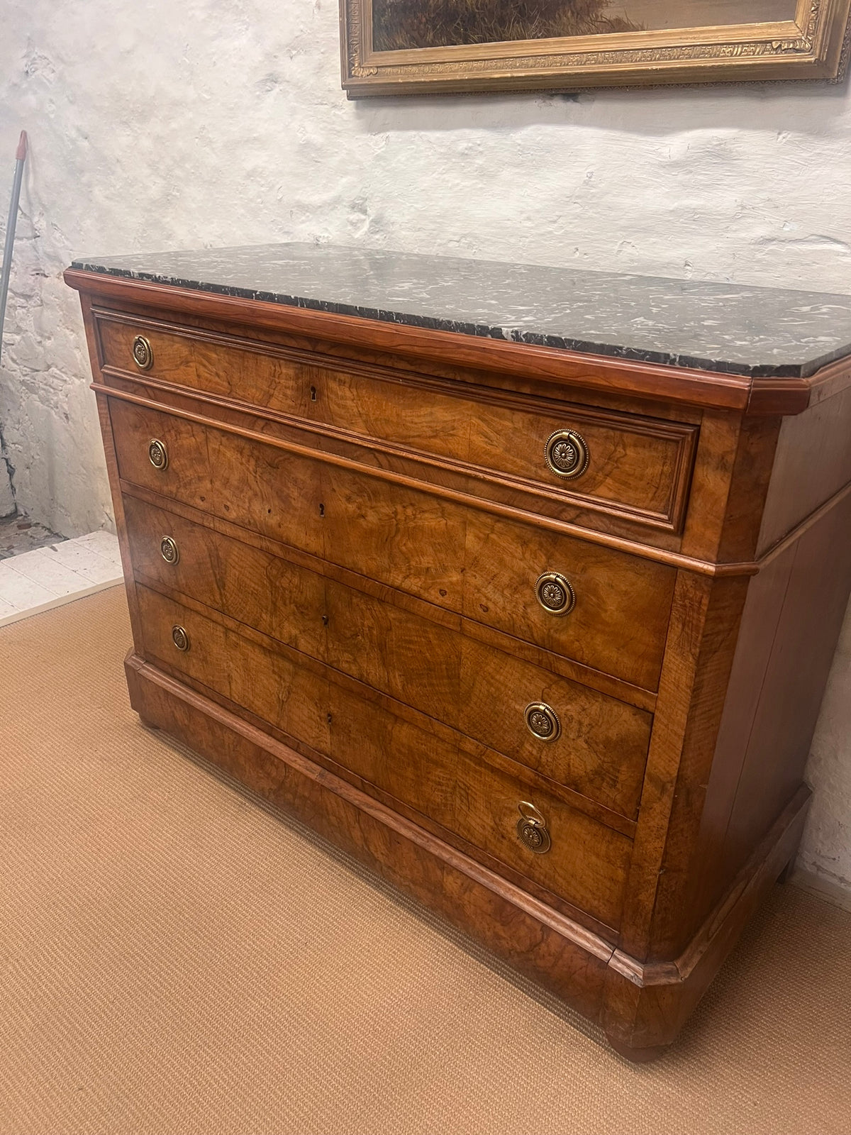 French Walnut Commode/Chest-RM 297