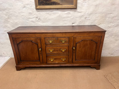 English Antique Oak Dresser with removable  Plate Rack RM 305
