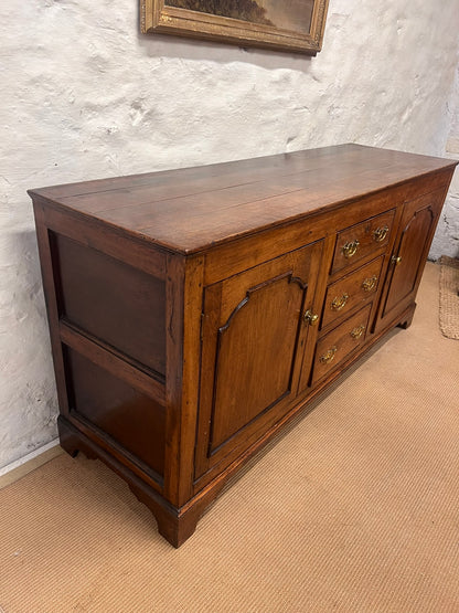 English Antique Oak Dresser with removable  Plate Rack RM 305