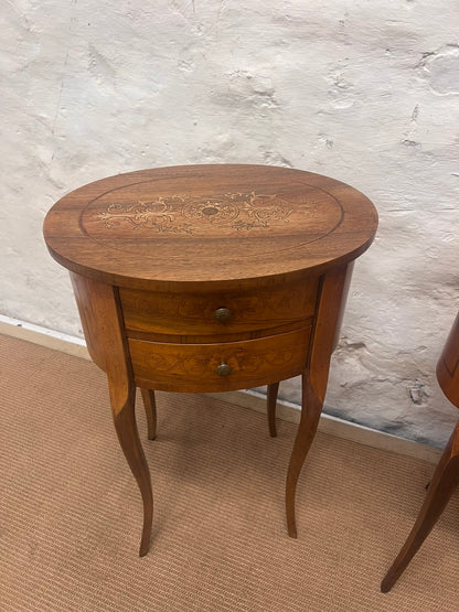 Pair of Walnut Inlaid Chests  RM 321