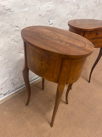Pair of Walnut Inlaid Chests  RM 321