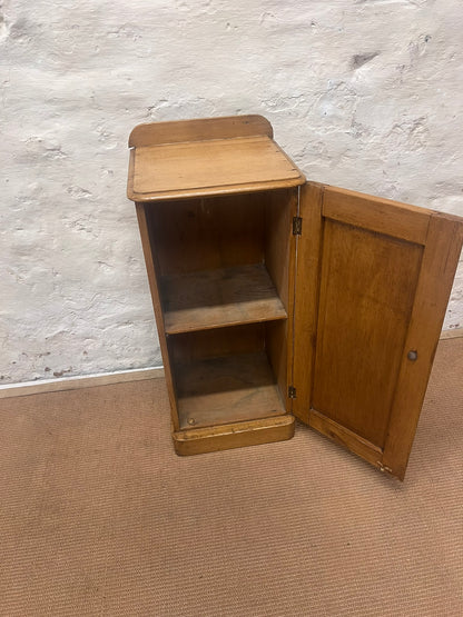 Scottish Antique Pine Bedside Cabinet RM 322