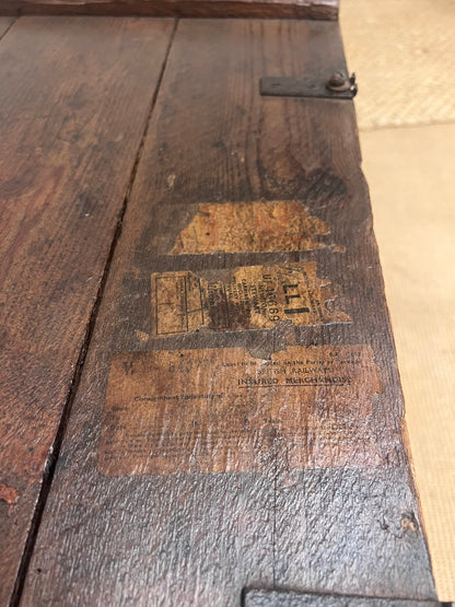 Antique Pine Champagne Trunk RM 337