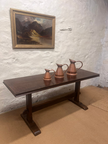 English Antique Oak Tavern Table RM 342