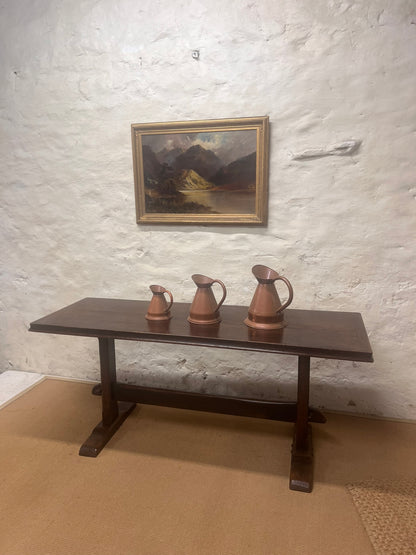English Antique Oak Tavern Table RM 342