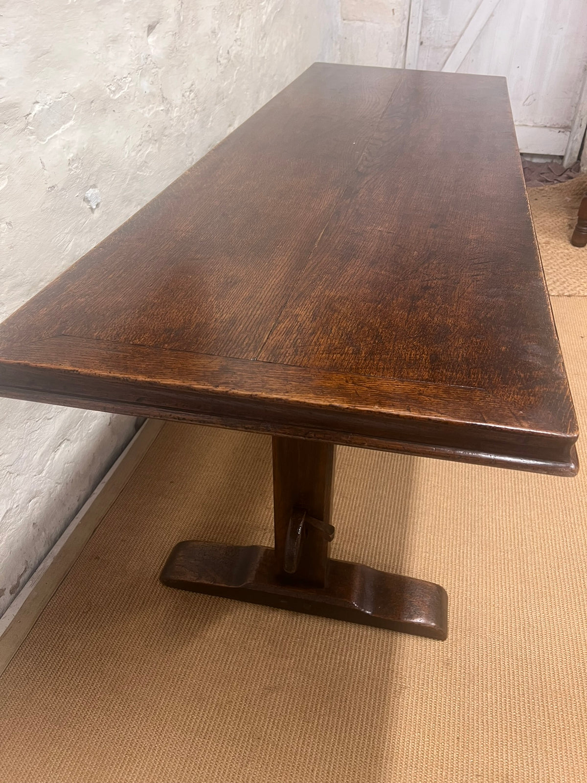 English Antique Oak Tavern Table RM 342