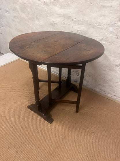English Antique Oak Gateleg Table RM 343