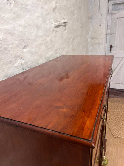 Scottish Antique Mahogany Gentleman's Linen Press Rm 346