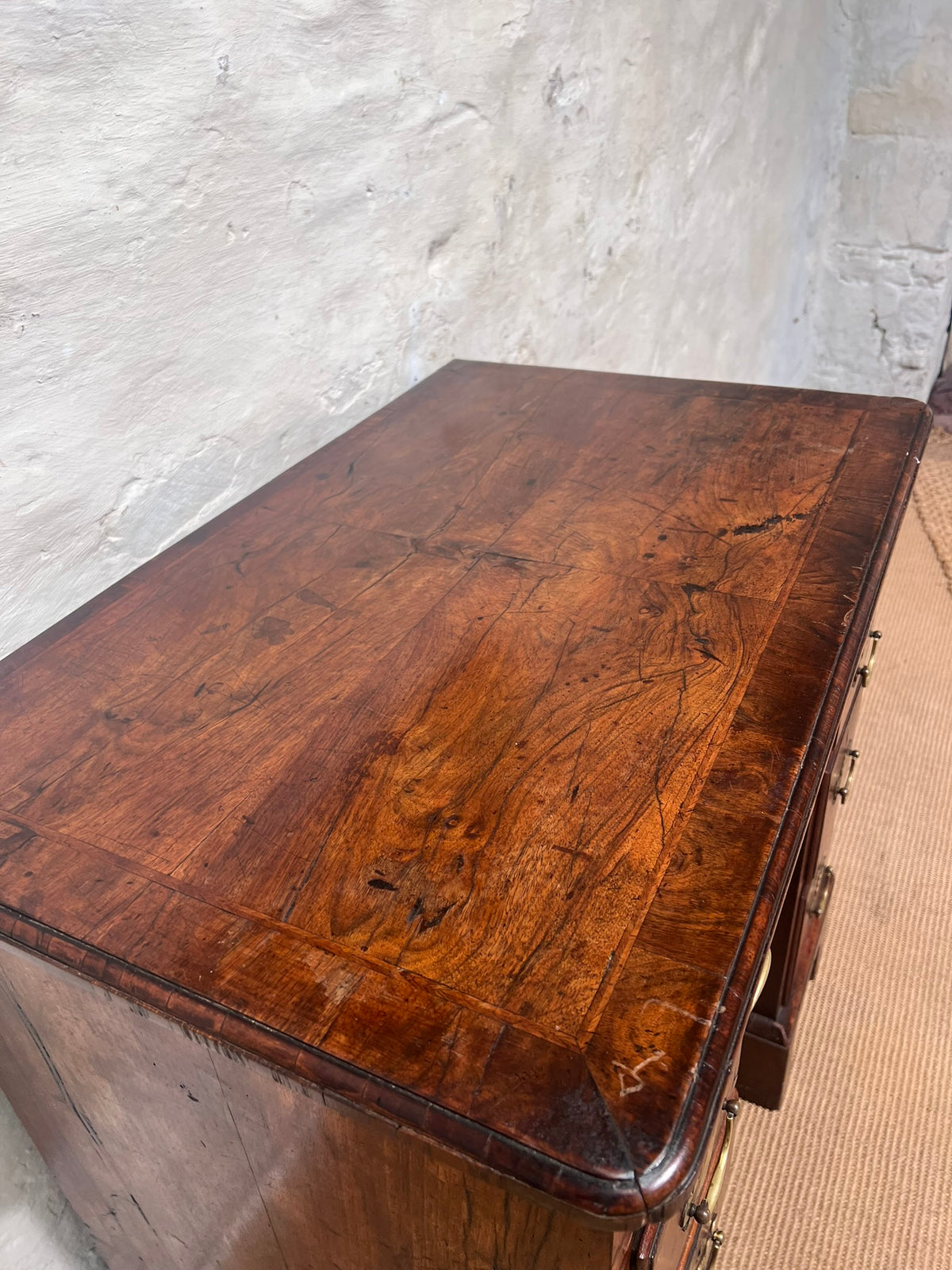 English Antique Walnut Low Boy RM 348