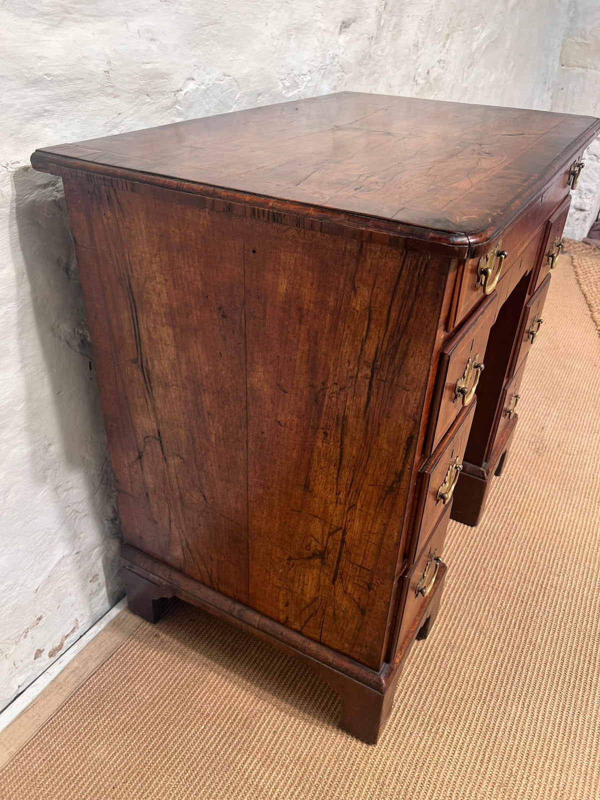 English Antique Walnut Low Boy RM 348