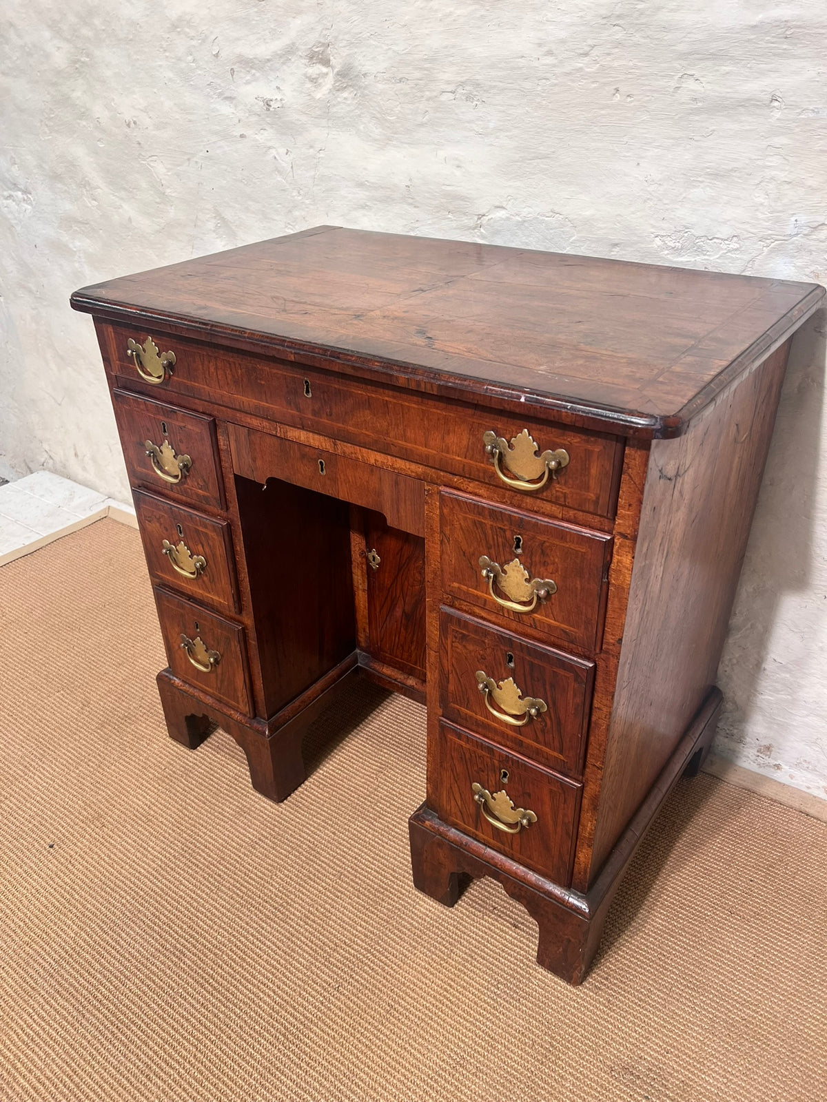 English Antique Walnut Low Boy RM 348