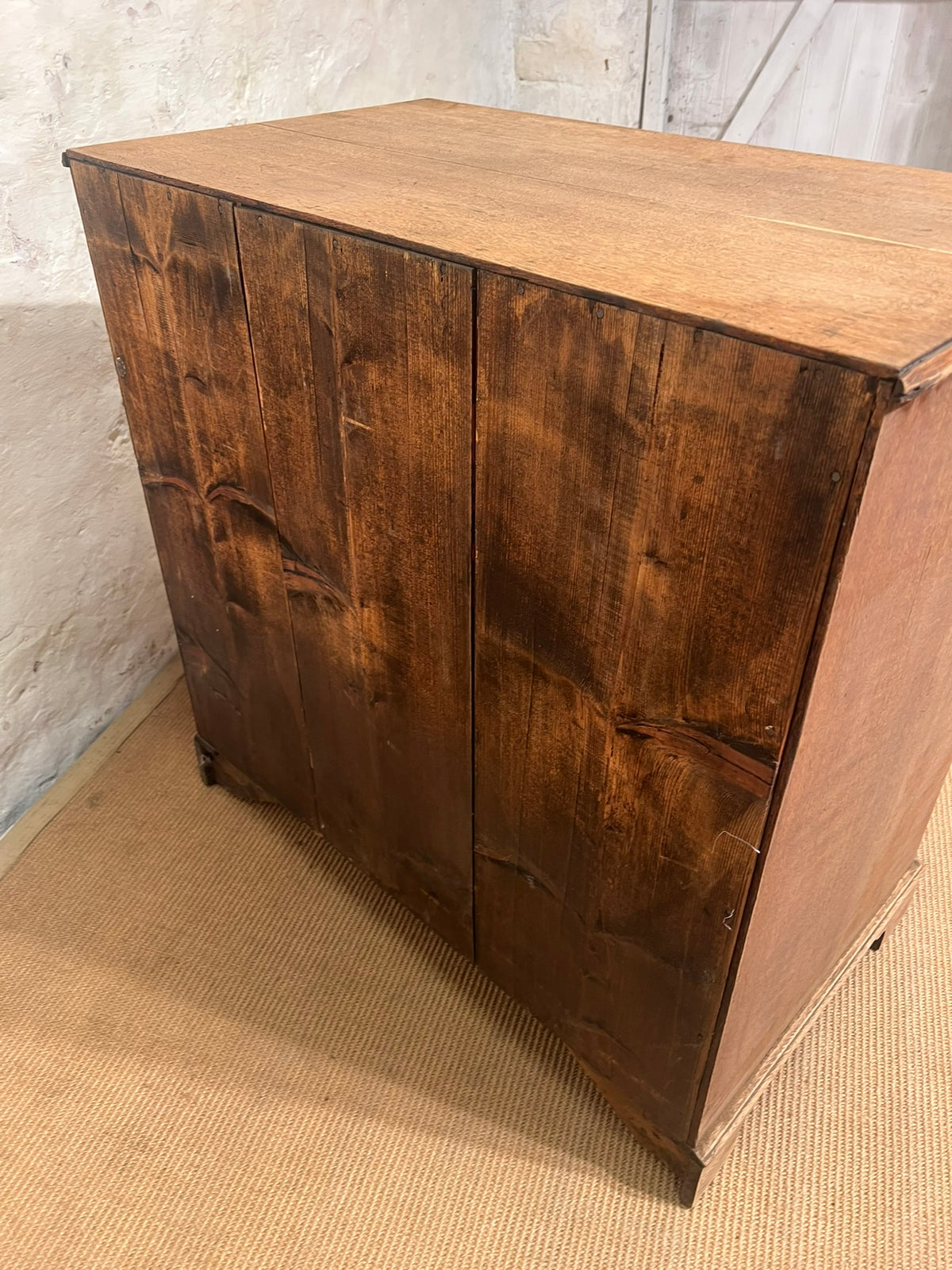 Scottish Antique Oak Chest RM 351