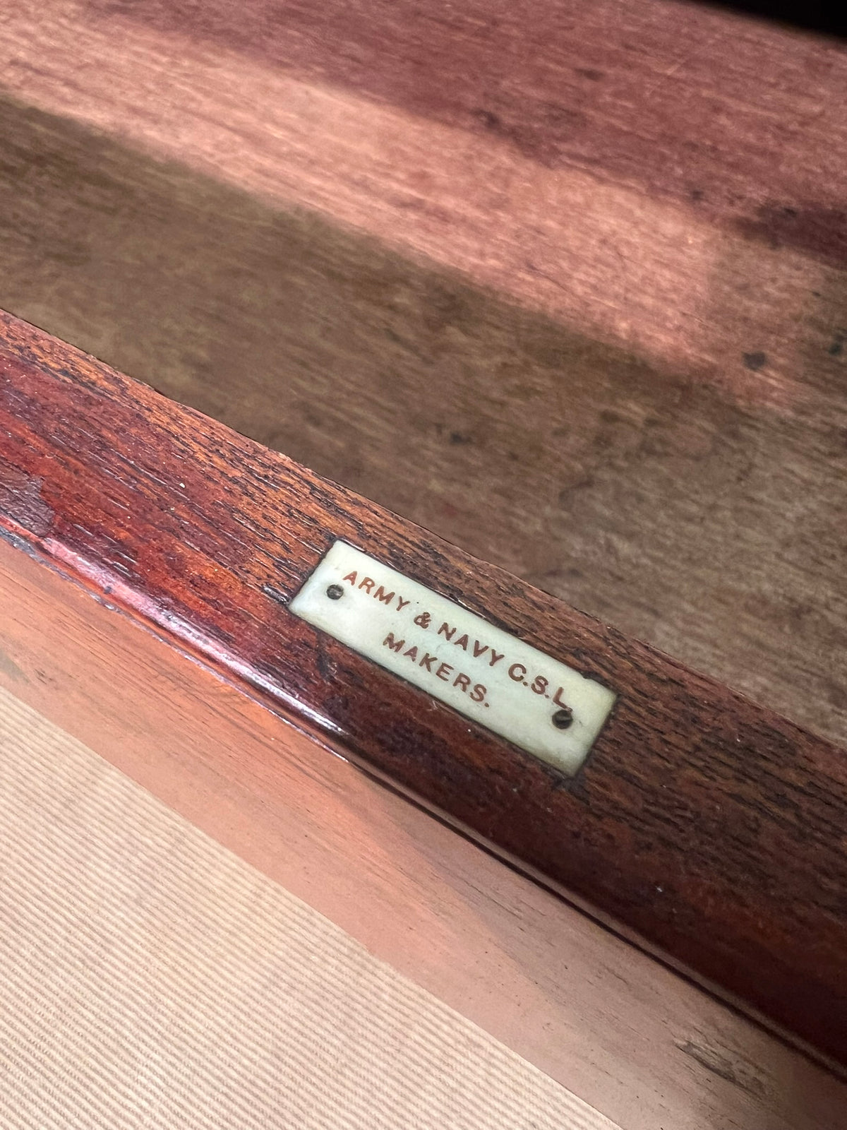 Army & Navy Teak Campaign Chest RM 356