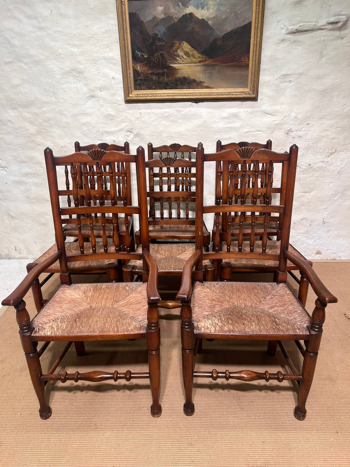 Set of 8 Chairs RM 358