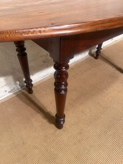 Antique Pine  Oval Table  RM 360