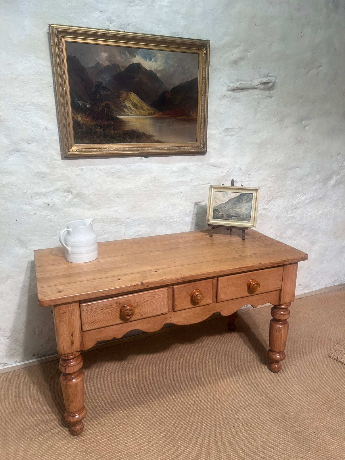 Antique Pine Table   RM 361