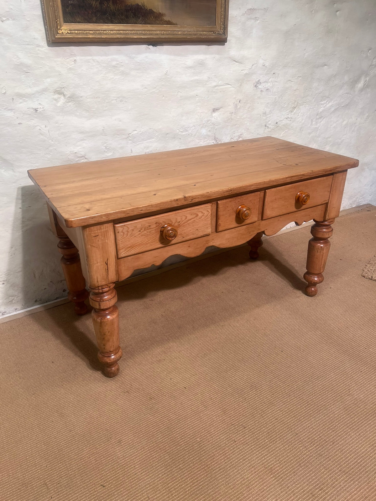 Antique Pine Table   RM 361