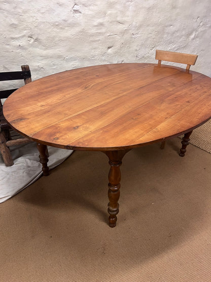French Cherry  Dining Table Ca 1870