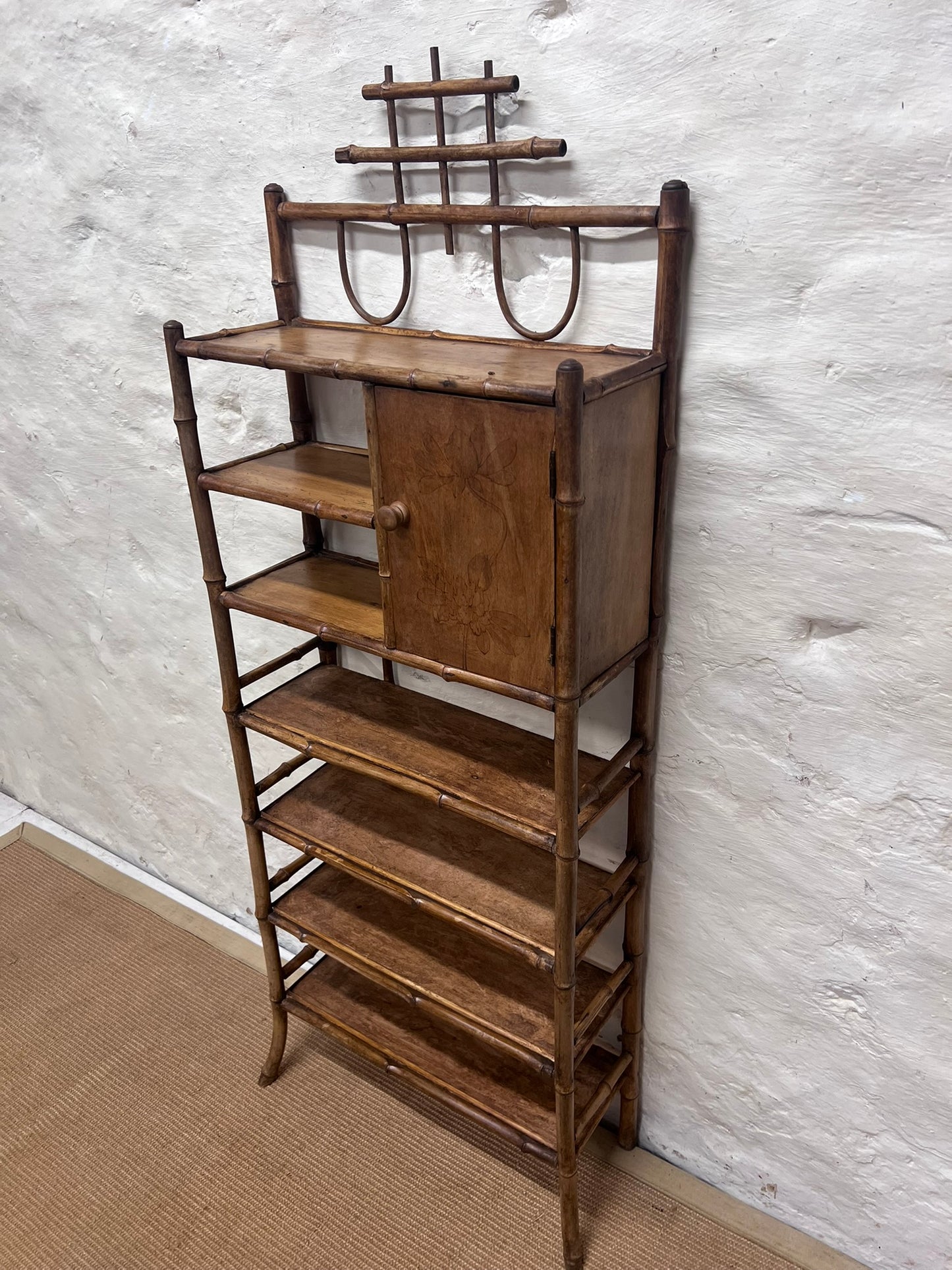 French Antique Bamboo Stand