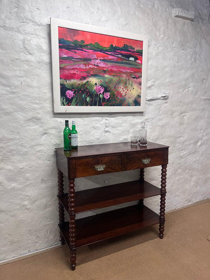 Antique French Mahogany Buffet Stand