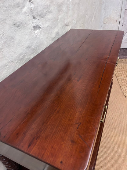 Antique French Mahogany Buffet Stand