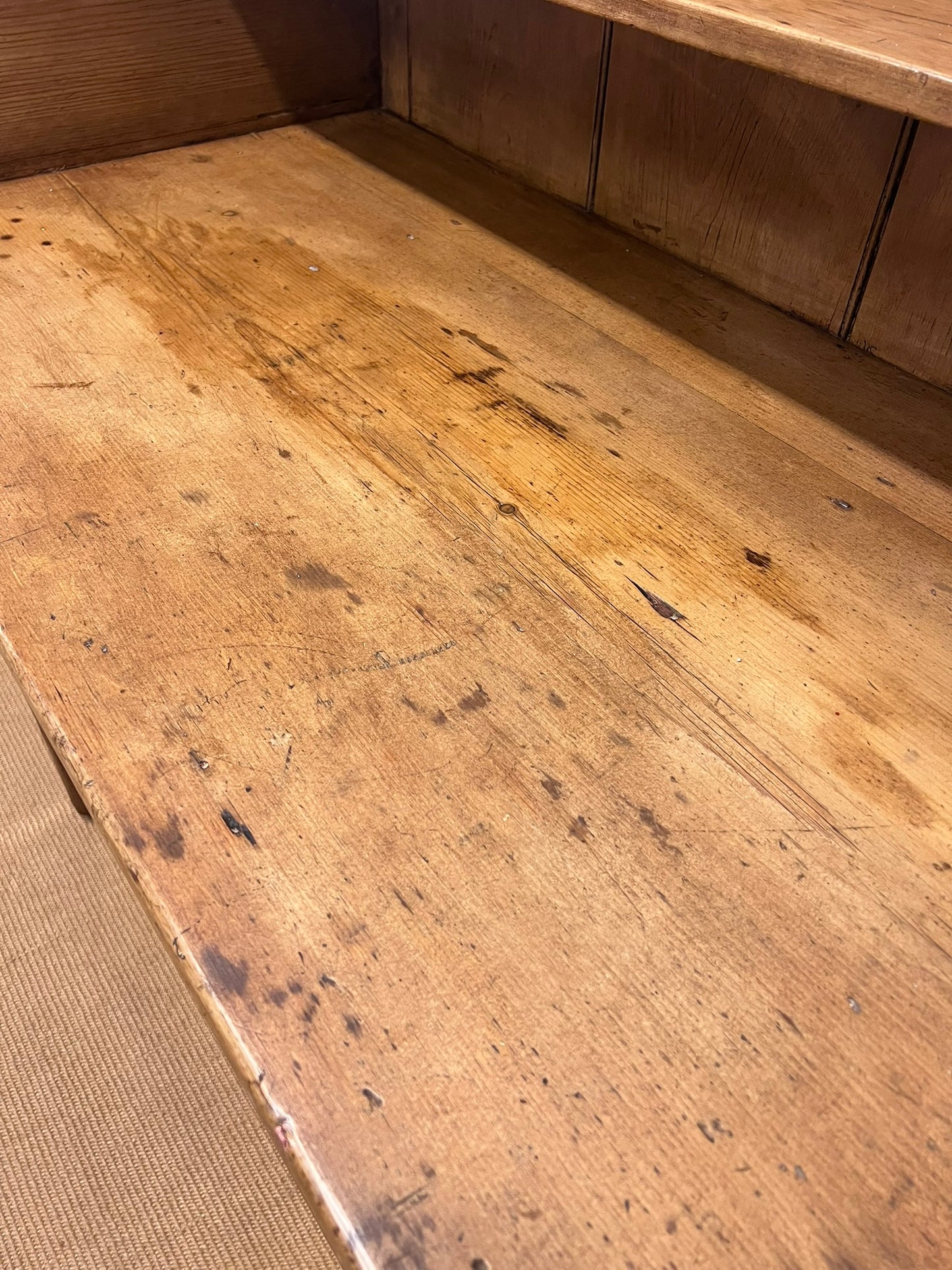 Scottish Antique Pine Dairy Dresser