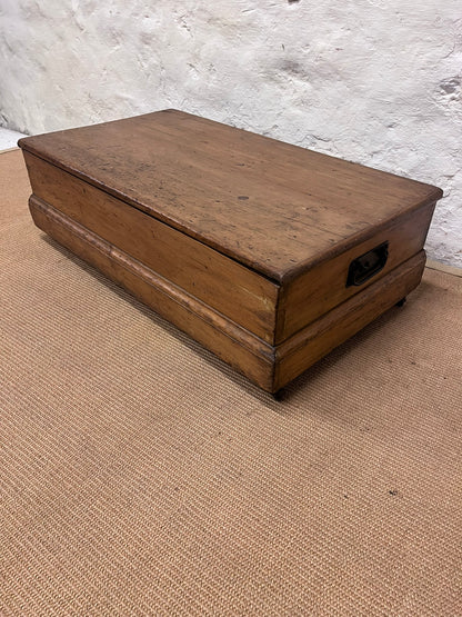 Antique Pine Blanket Box/Coffee Table