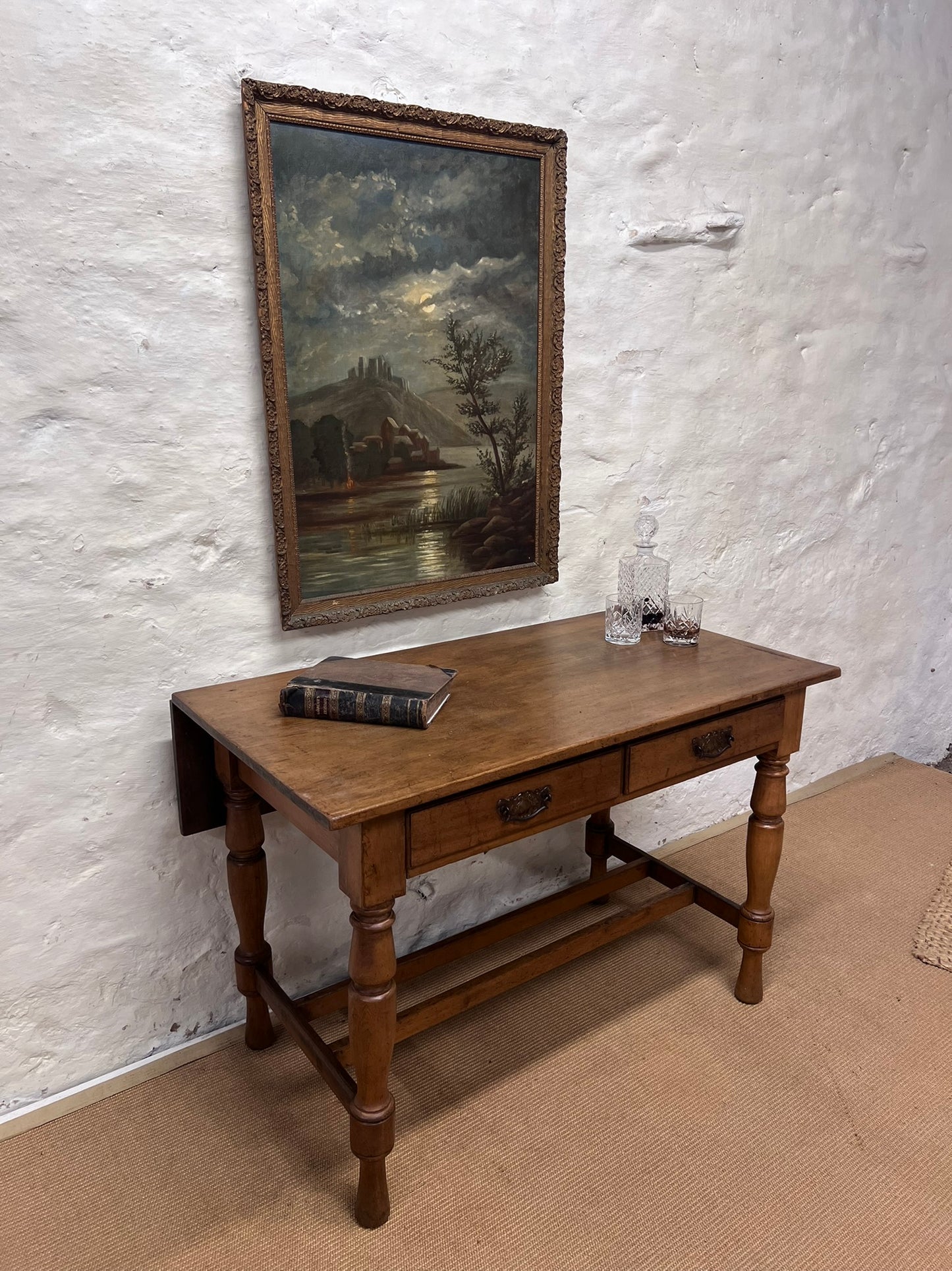 Antique Pine Table/Desk