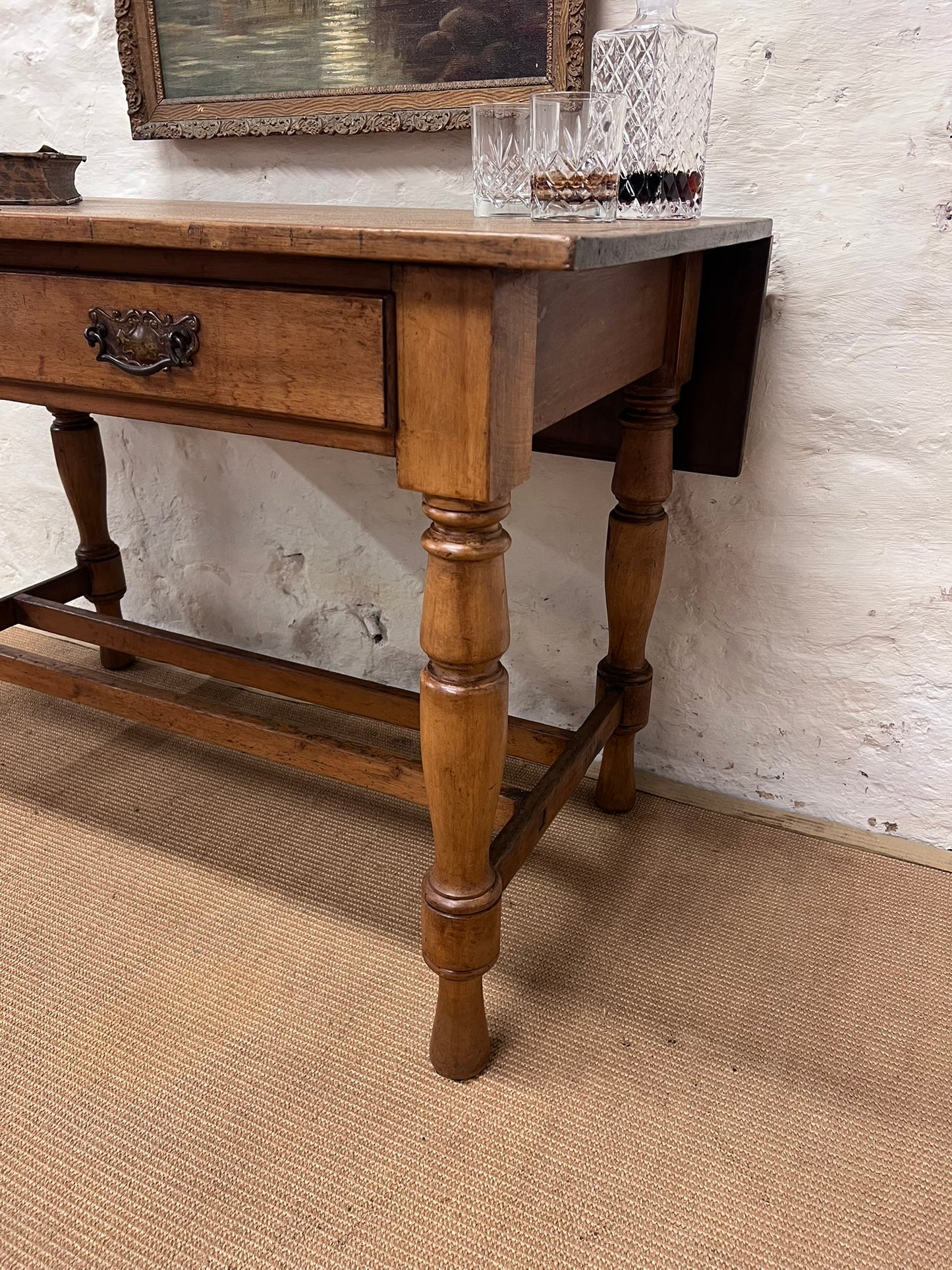Antique Pine Table/Desk