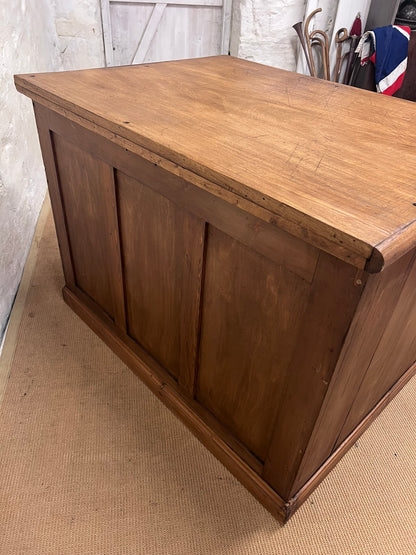 Antique Pine Plan Chest