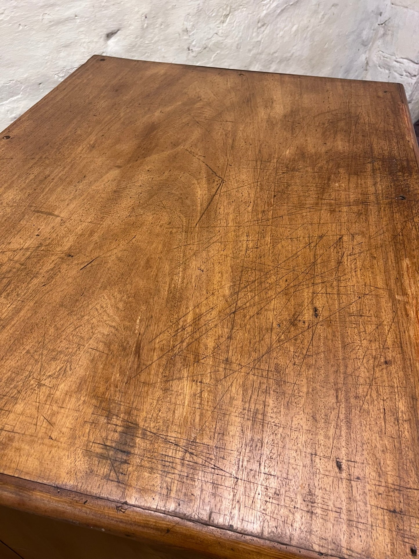 Antique Pine Plan Chest